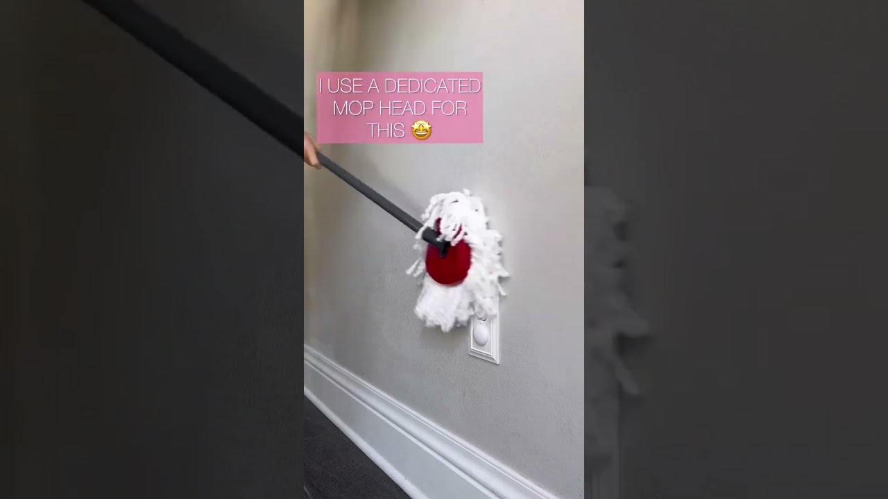 A Simple Fast And Effective Way To Clean Baseboards Walls 