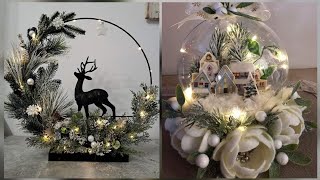 150 Unique Christmas DIY Silver Centerpiece Ideas
