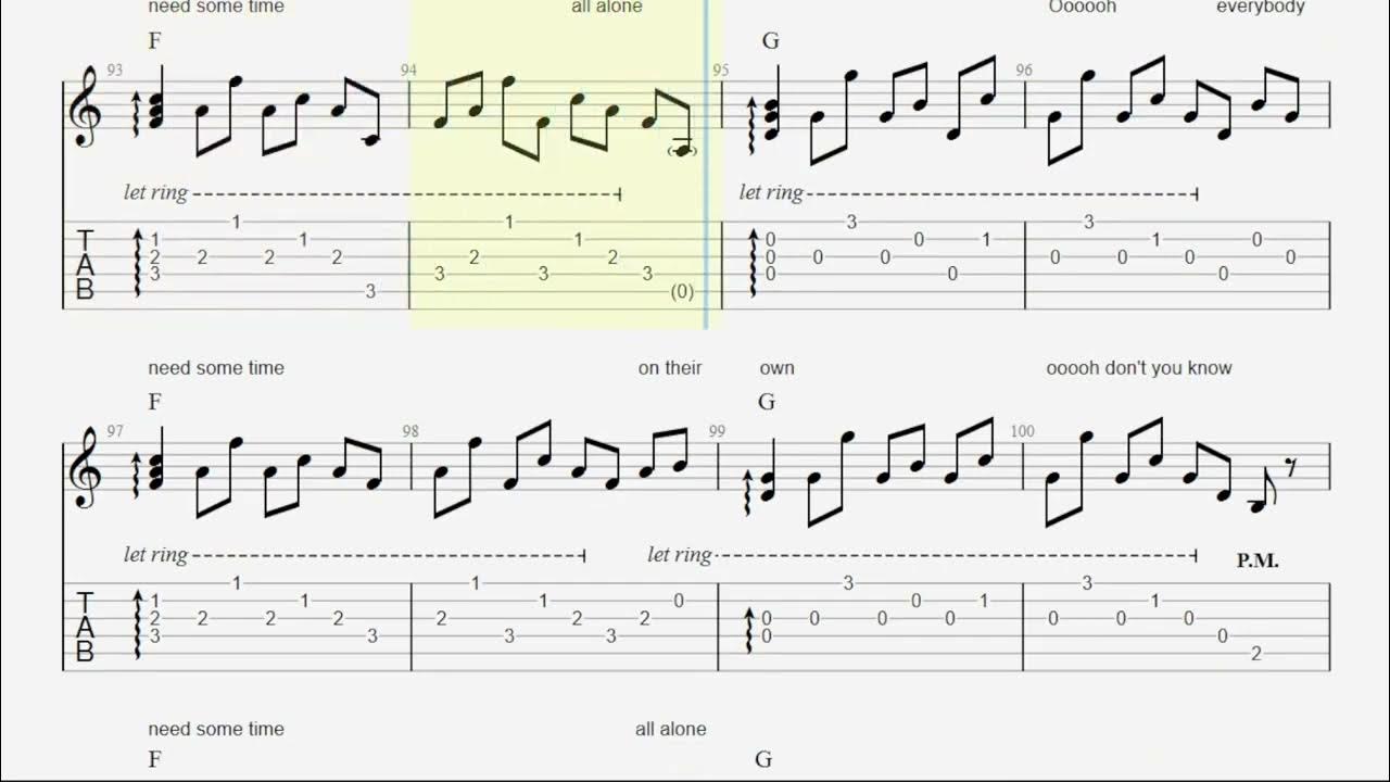 November Rain tablature YouTube