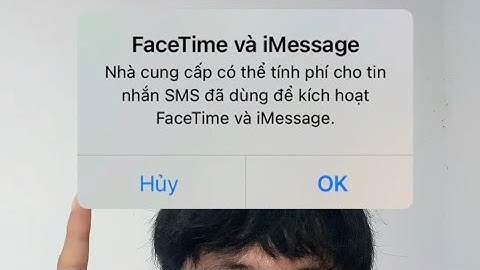 Lỗi khg kích hoạt face time cho mini ipad 1 năm 2024