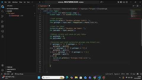 Tugas 3 | Algoritma pemograman - Program Sederhana menggunakan Operator, IF dan Array.