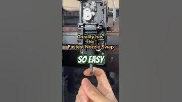 Creality K2 Plus, Easiest Nozzle Swap Ever #3dprinter