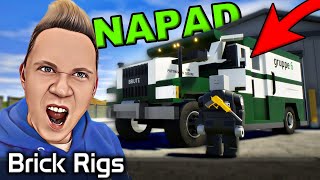 💥 Brick Rigs PL: BĘDZIE NAPAD przed GTA 5 Online San Andreas (Odc. 232)