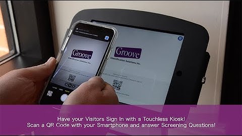 Touchless Visitor & Staff Screening Workflow