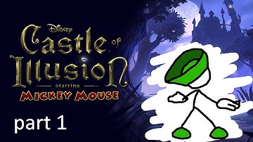 Playing Castle of Illusion (2013 Remake) Part 1