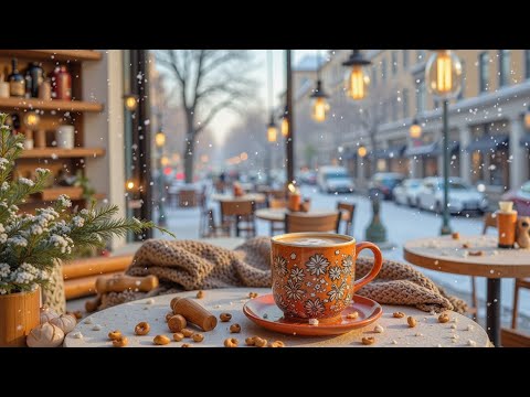 Regardez Street Jazz Coffee Shop Vibes | Chill Winter Playlist for Focus & Cozy Moments Indoors sur YouTube