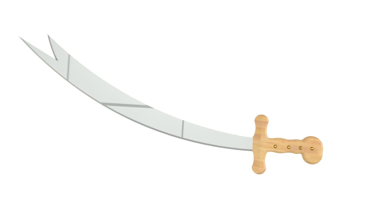 AutoCAD 3D Modeling Zulfiqar The Sword - QasimCAD - YouTube