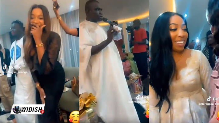 Les premières images du mariage de Zeyna Ndour, la fille de Viviane