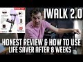 IWALK 2.0 HONEST REVIEW AND HOW TO USE BEST ALTERNATIVE TO WALKER CRUTCHES KNEE SCOOTER