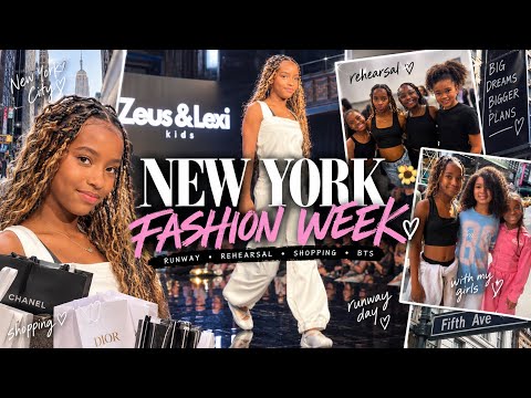 I WALKED IN MY FIRST NEW YORK FASHION WEEK! ✨🗽