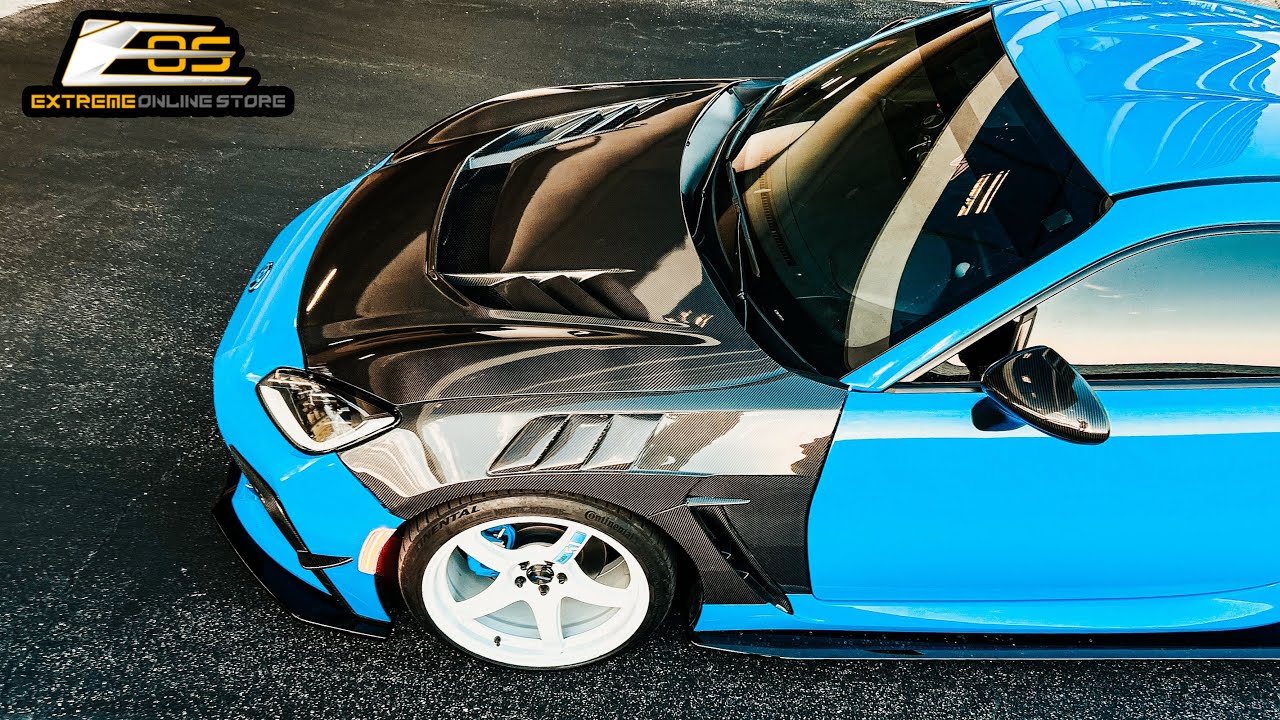 Installing Carbon Fiber Vented Fenders On My Toyota GR86