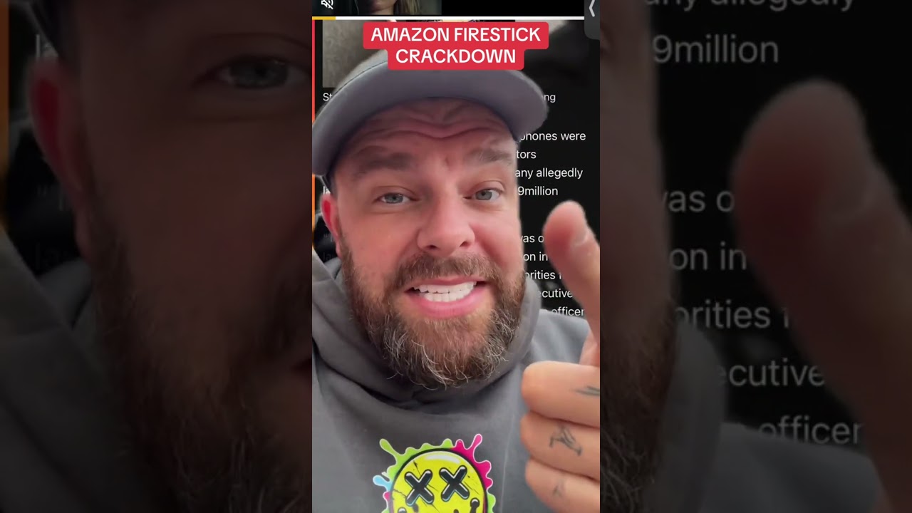 AMAZON FIRESTICK CRACKDOWN on worlds LARGEST illeg