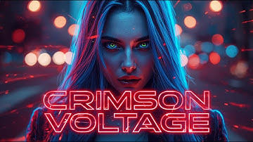 CRIMSON VOLTAGE — Futuristic Cyberpunk Rock Anthem | Powerful Female Vocal, Dark Synth Energy