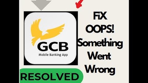 Fix GCB Mobile Oops Something Went Wrong Problem in Android #corporatelife #problemfix #gcb #appfix