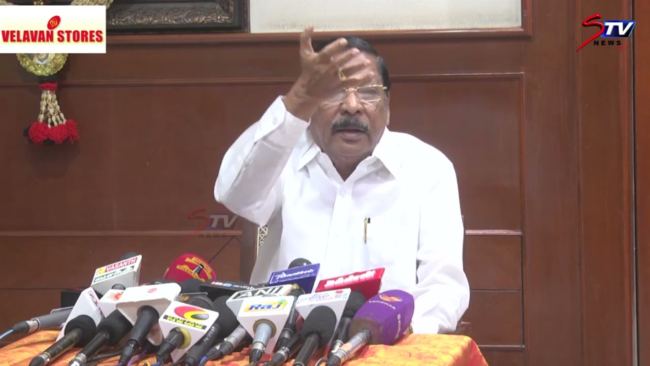 R. S. Bharathi Latest Speech | DMK |STV