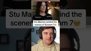 Stu Macher behind the scenes of Scream 7