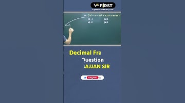 Mathletics By Sajjan Sir #vfirst #mathematics #sajjansir #sscmaths