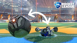 What if you could BE the ball in Rocket League? (and other mini games)