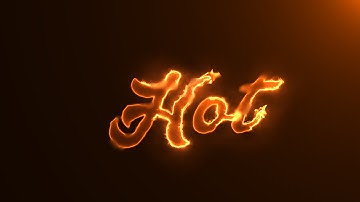 II Tutorial II After Effect Real Fire Text II VC Saber  plugin II