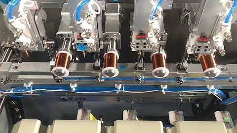 Valve Coils Precision Linear 4 Spindle Automatic Winding Machine With 30 layers no Wire Crossing