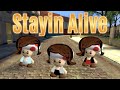 Toad sings stayin alive