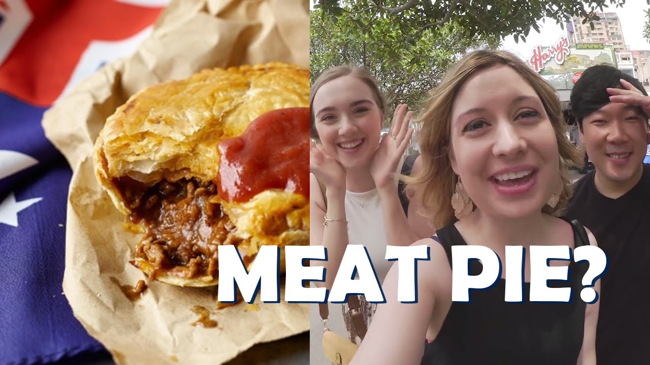 AUSTRALIAN FOOD: MEAT PIES w/ SARA (SeoulSarang) - YouTube