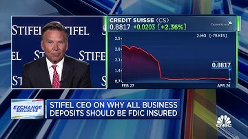 Business deposits need to be insured across the industry, says Stifel