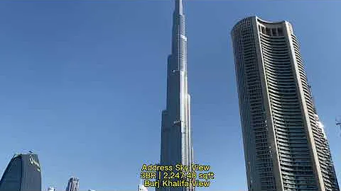 Address Sky View 3BR Residence