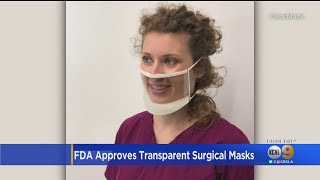 FDA Approves First See-Through Face Mask