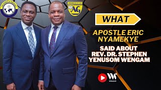 What Apostle Eric Nyamekye said about Rev. Dr. Stephen Yenusom Wengam by WideSOFT Hannover 2,453 views 3 months ago 3 minutes, 55 seconds