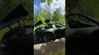 Porsche 911 992 Targa In The Green