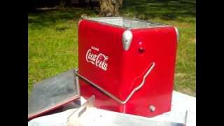 1950s Coca-Cola Cooler, Classic Coke Ice Chest! (sold)