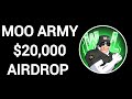 New Airdrop | Mooarmy ($MOO) $20,000 Guaranteed Airdrop For All Participants