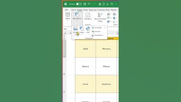 How To Put Pictures INSIDE Excel Cells Fast! #shorts