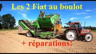 les 2 FIAT au boulot + réparation