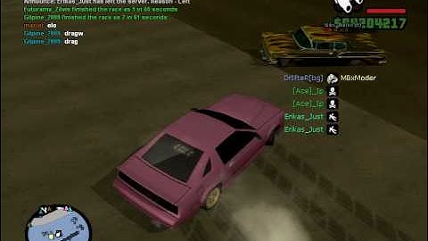 SA:MP drifting gone bad (funny)