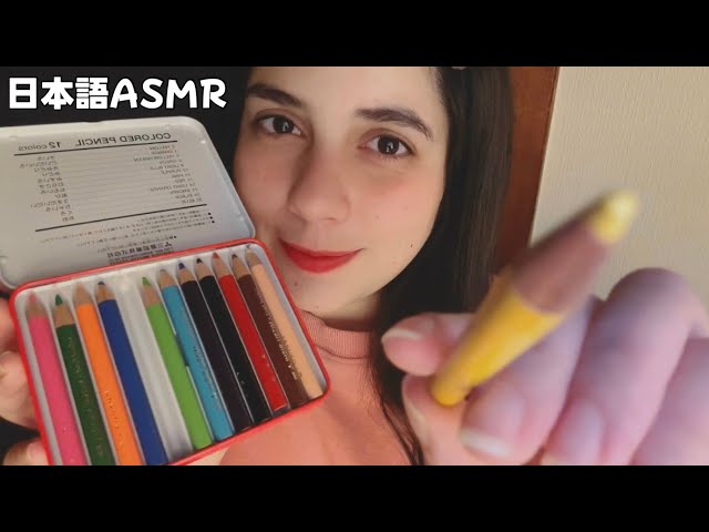 【🇯🇵ASMR】おしゃべりなアーティストが似顔絵を描いてあげる👩🏻‍🎨