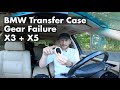 How to Diagnose BMW Transfer Case Actuator Gear Failure E83 X3 E53 X5 Brake ABS 4X4 Lights On 5F39