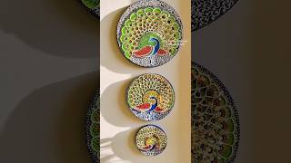 Peacock Lippan Art Indian Art Forms Fevicryl Hobby Ideas India