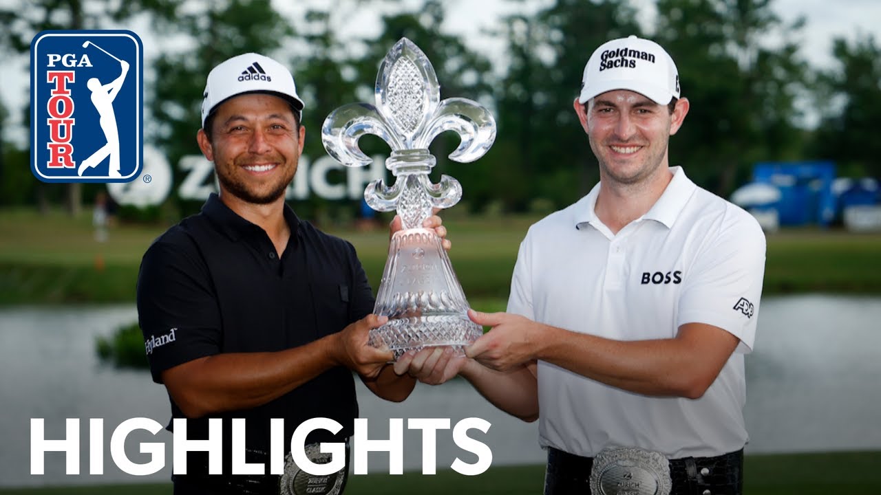 PGA Tour Xander Schauffele and Patrick Cantlay win the Zurich Classic of New Orleans
