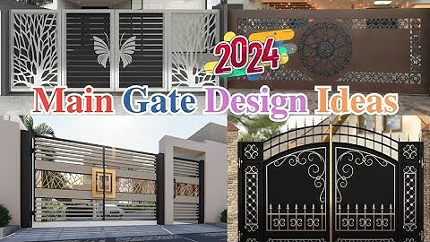 Main Gate Design Ideas 2024 | Top Modern Gate Ideas | AHR Home Decor