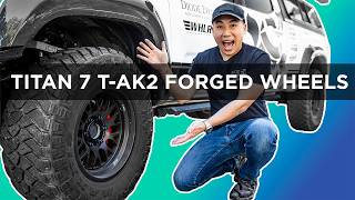 Are Forged Wheels Worth It for Off-Road Builds? Titan 7 TAK2 on Our Tacoma. | #MIJTech