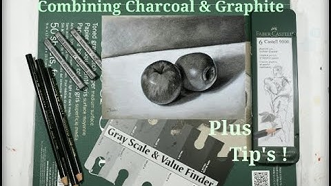 Combining Charcoal & Graphite for Drawing Plus Tips ! | Understanding Value in Art