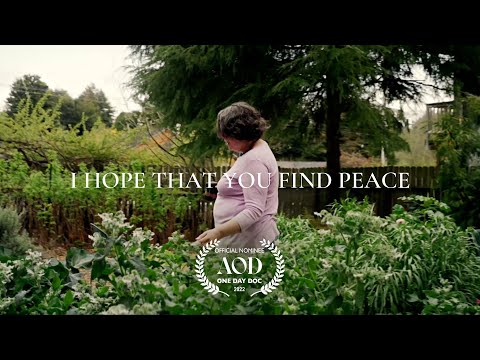 I hope that you find peace