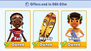 Kiloo Games on X: Surf the Kenya Subway in proper fashion with the  beautiful Woody board and Zuri's cool City Outfit! #SubwaySurfers   / X