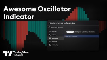 The Awesome Oscillator Indicator: Tutorial