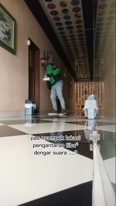DRIVER OJOL KETIKA MENGANTAR MAKANAN KE HOTEL DAN MENDENGAR SUARA HOROR