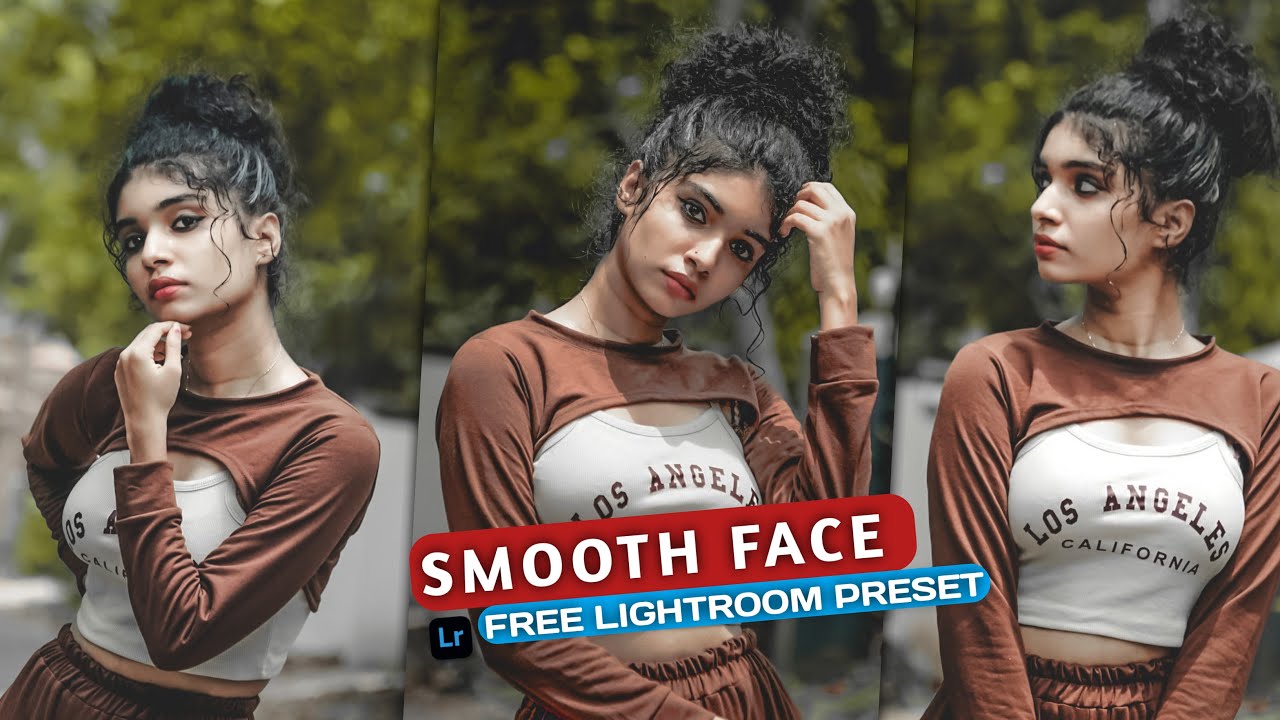 SMOOTH FACE | Free Lightroom preset | How to edit Lightroom photos | Free Lightroom preset
