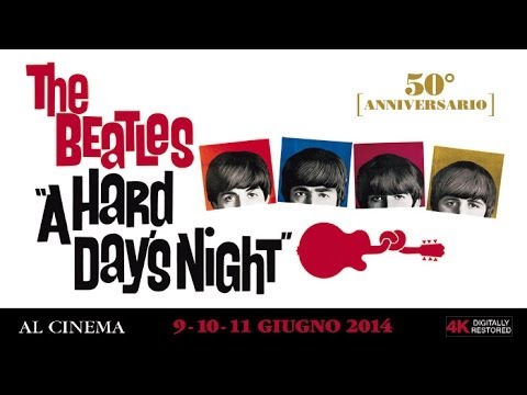 The Beatles A Hard Day&#039;s Night - al cinema il 9,10 e 11 giugno (in 4K con audio rimasterizzato)