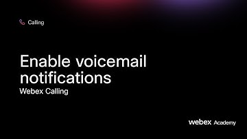 Enable voicemail notifications